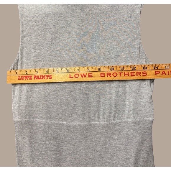 Athleta Grey Tank Maxi Dress Small Lightweight Stretch Casual Travel Athleisure - Picture 5 of 7